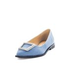 Wilde Sabrina Women's Flats - Denim (9012755071199)