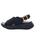 Wilde Saime Womens Sandals - Black (9123316629727)