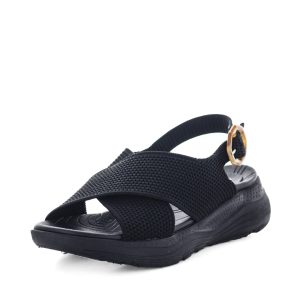 Wilde Saime Womens Sandals - Black (9123316629727)