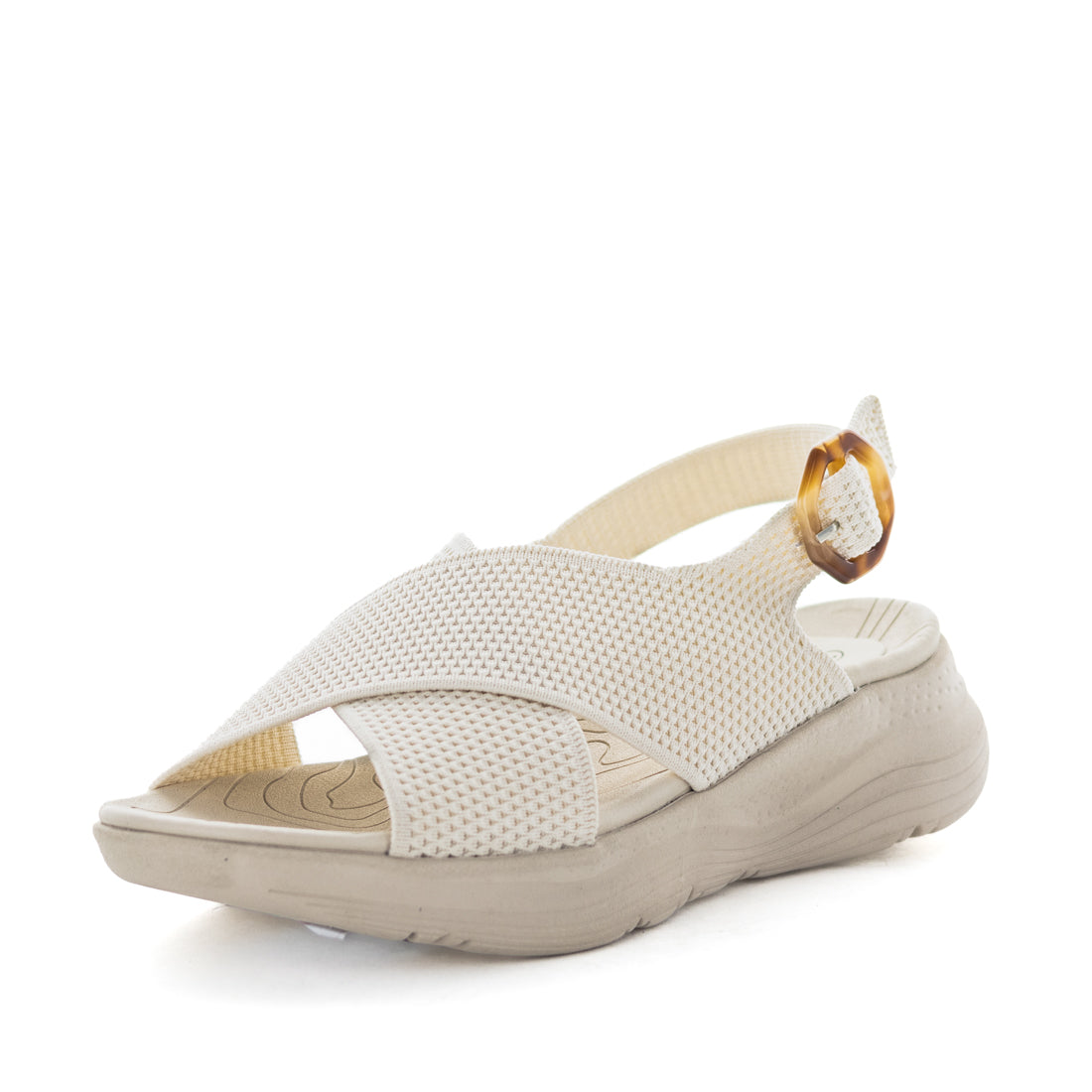 Saime-CRM-02 Wilde Saime Womens Sandals - Cream (9123316760799)