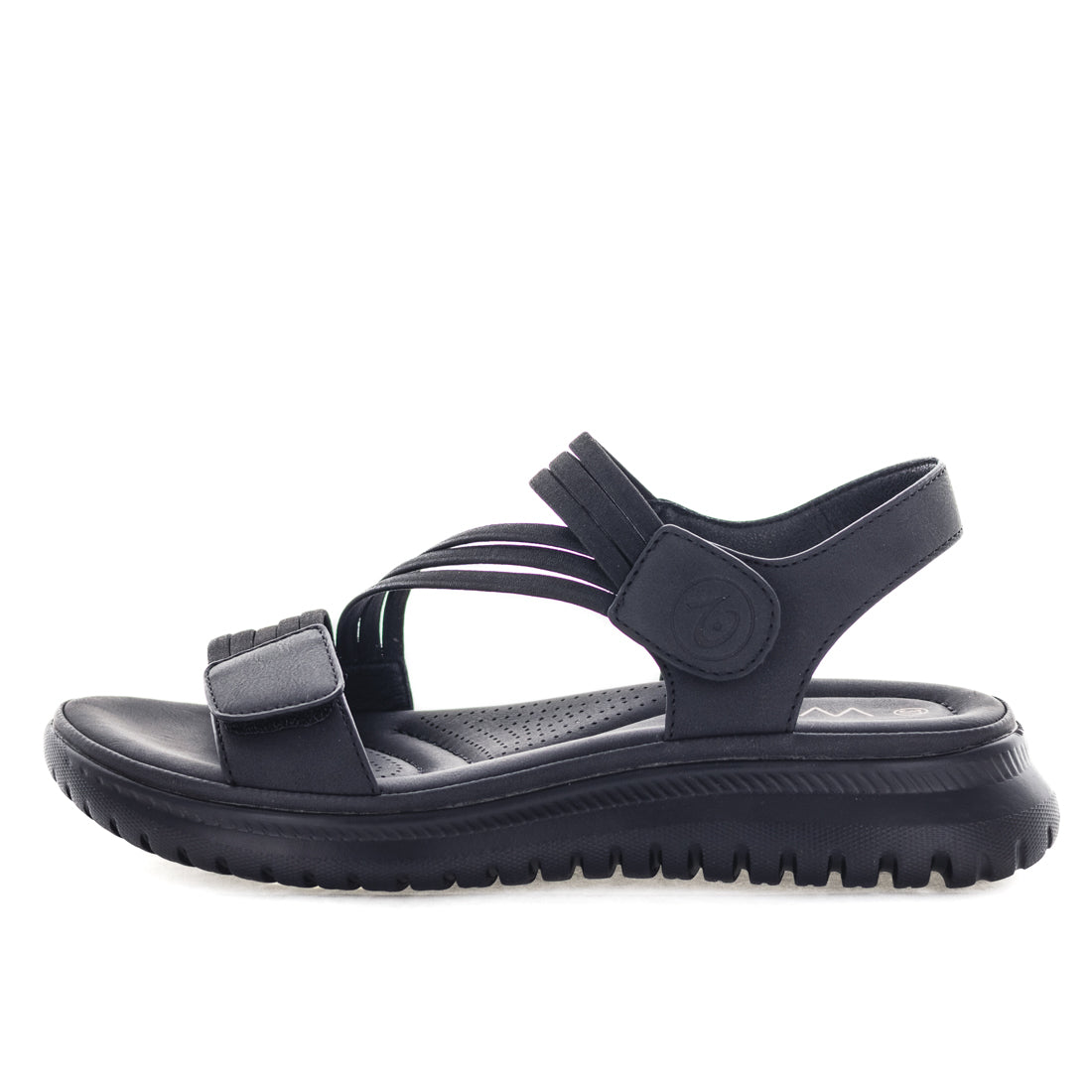 Wilde Sannah Womens Sandals - Black/Black (9084587802847)