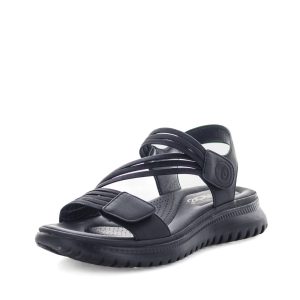 Wilde Sannah Womens Sandals - Black/Black (9084587802847)