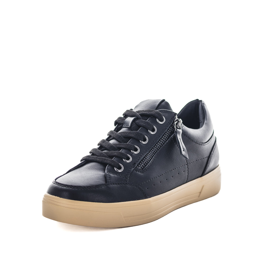 Savlen-BLK-02 Wilde Savlen Women's Sneakers - Black (9006895825119)