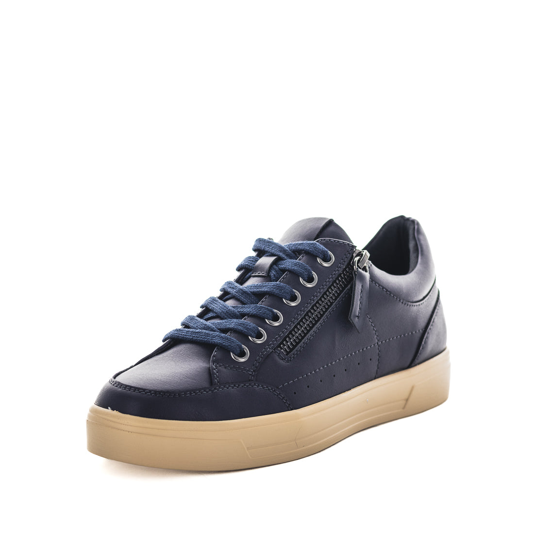 Savlen-NVY-02 Wilde Savlen Women's Sneakers - Navy (9006895857887)