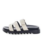 Wilde Sawyer Womens Sandals - Cream (9138536153311)