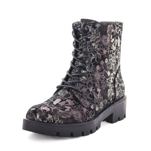 Wilde Scotlyn Womens Boots - Black Bronze (8996146741471)