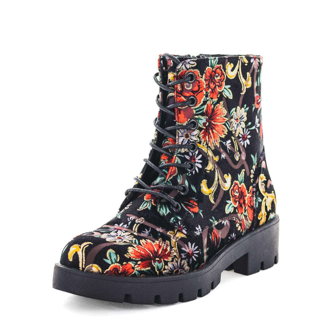 Scotlyn-REDFLY-02 Wilde Scotlyn Womens Boots - Red Flower (8996146774239)