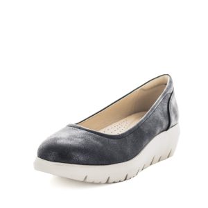 Wilde Sevyn Womens Wedges - Black Shimmer (9003585208543)