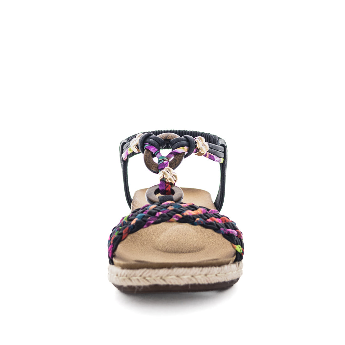 Wilde Sharleen Women's Sandals - Black Multi (9152451936479)