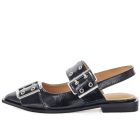 Wilde Silas Womens Flats - Black (8967020642527)
