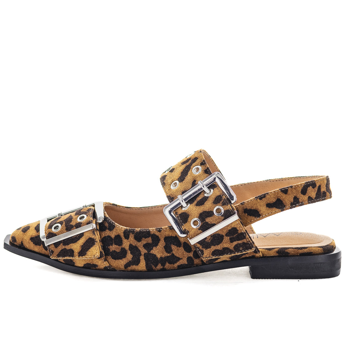 Wilde Silas Womens Flats - Leopard (8967020576991)