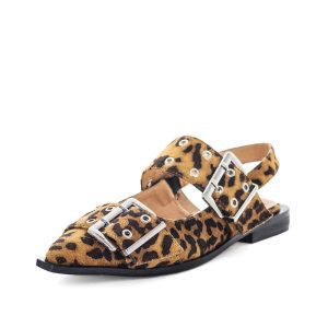 Wilde Silas Womens Flats - Leopard (8967020576991)