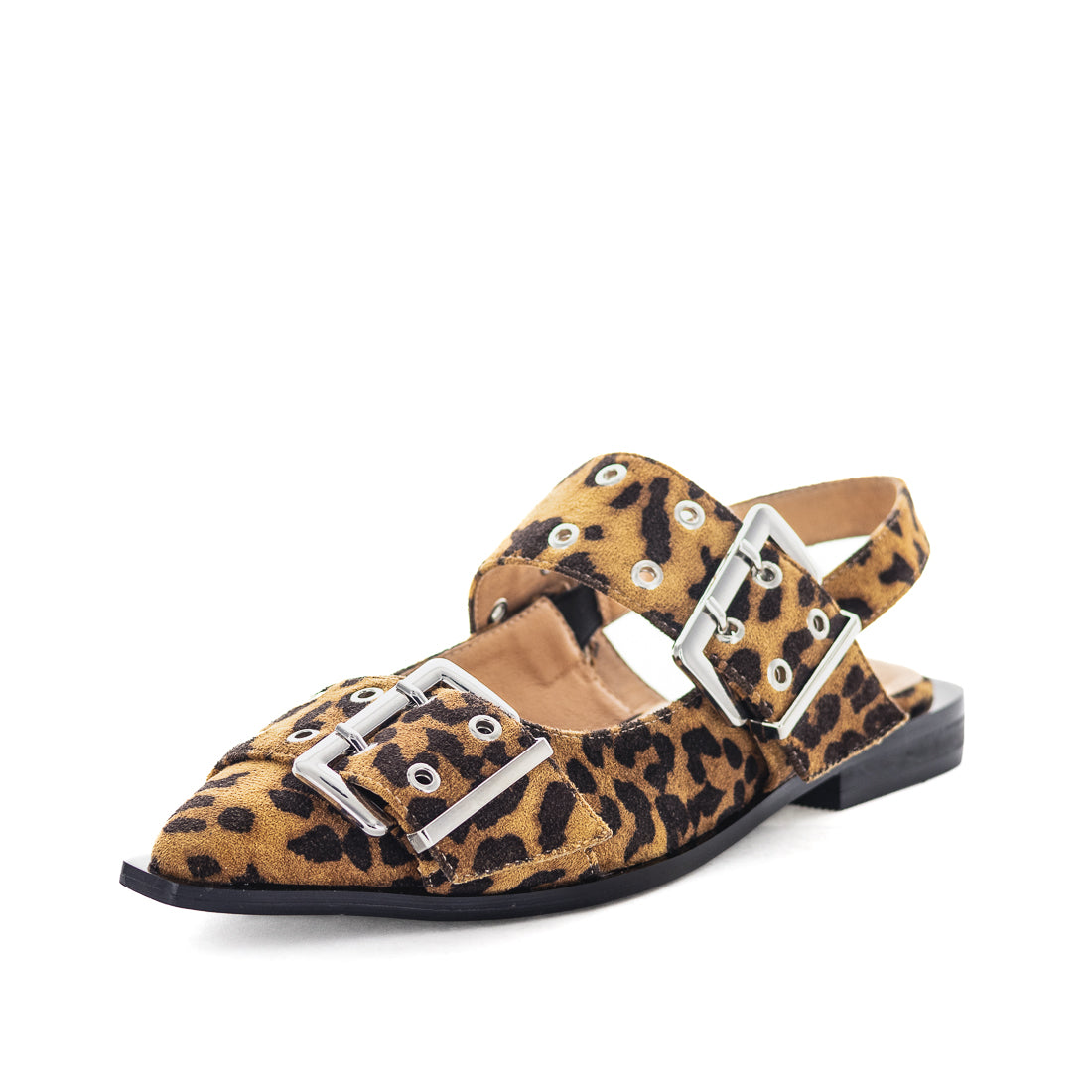 Silas-LEO-02 Wilde Silas Womens Flats - Leopard (8967020576991)