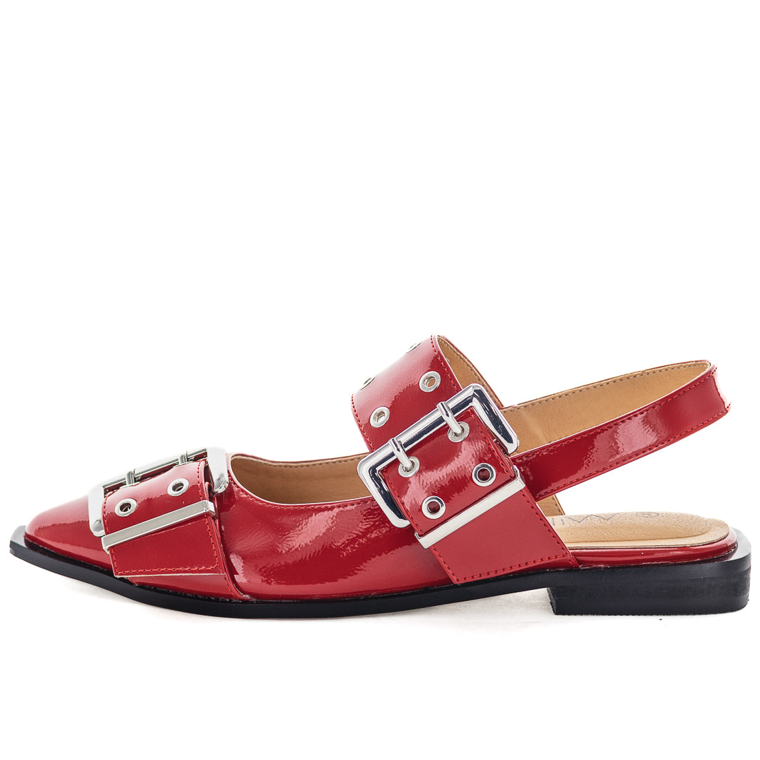 Wilde Silas Womens Flats - Red (8967020609759)