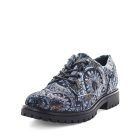 Wilde Silky Womens Flats - Blue Multi (8996146708703)