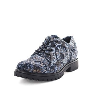 Wilde Silky Womens Flats - Blue Multi (8996146708703)