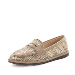 Wilde Solis Womens Loafer - Cream/Beige (9116095217887)