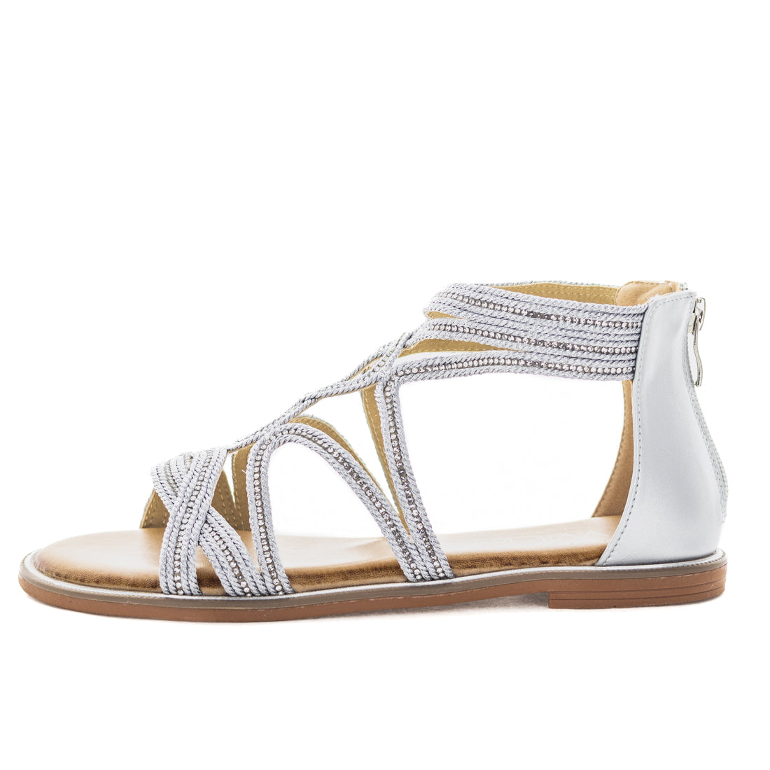 Wilde Sommy Womens Sandals - Silver (9138536022239)