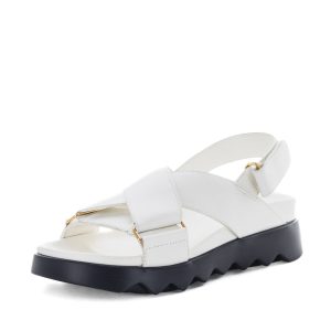 Wilde Sondra Womens Sandals - White Smooth (9116095185119)