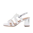 Wilde Sonnie Womens Sandals - White/Silver (9135150104799)