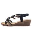 Wilde Sora Womens Sandals - Black (9148210479327)