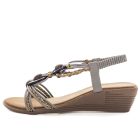 Wilde Sora Womens Sandals - Grey (9148210708703)