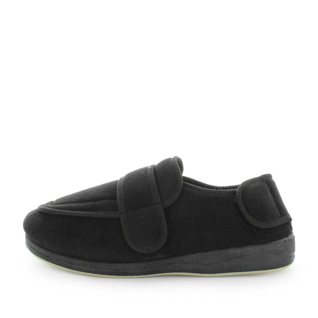 Panda Edison Men's Slippers - Black (9022875861215)
