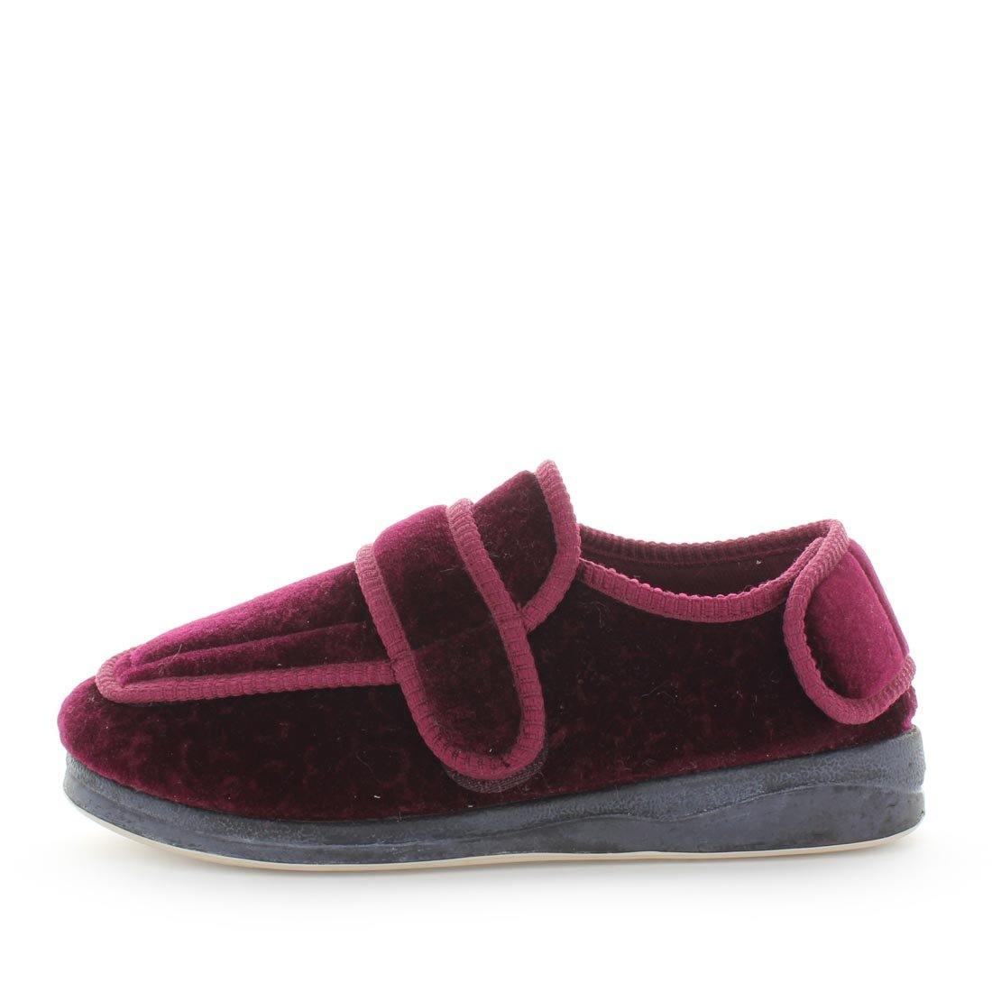 Panda Elisa II Women's Slippers - Burgundy (9003572134111)