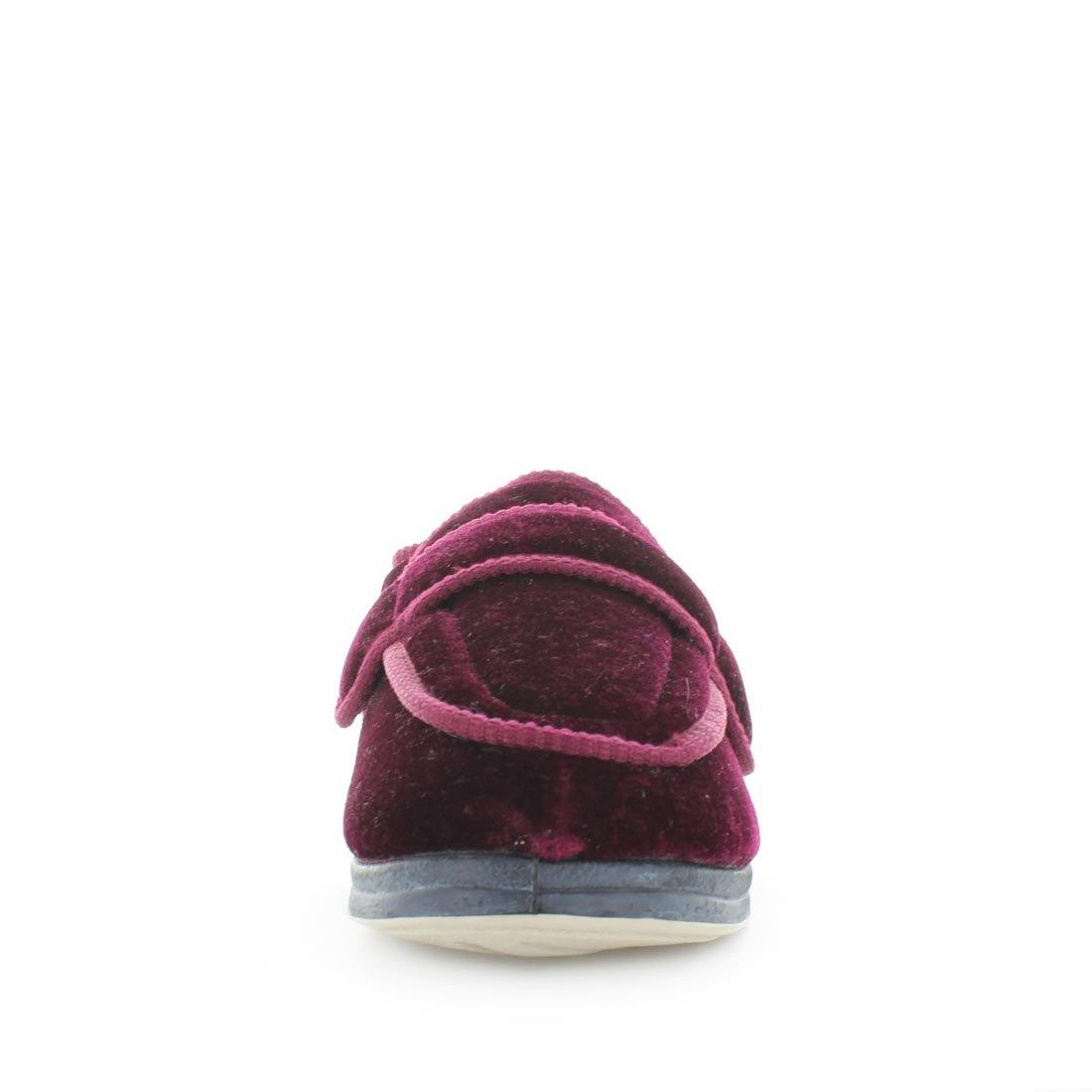 Panda Elisa II Women's Slippers - Burgundy (9003572134111)
