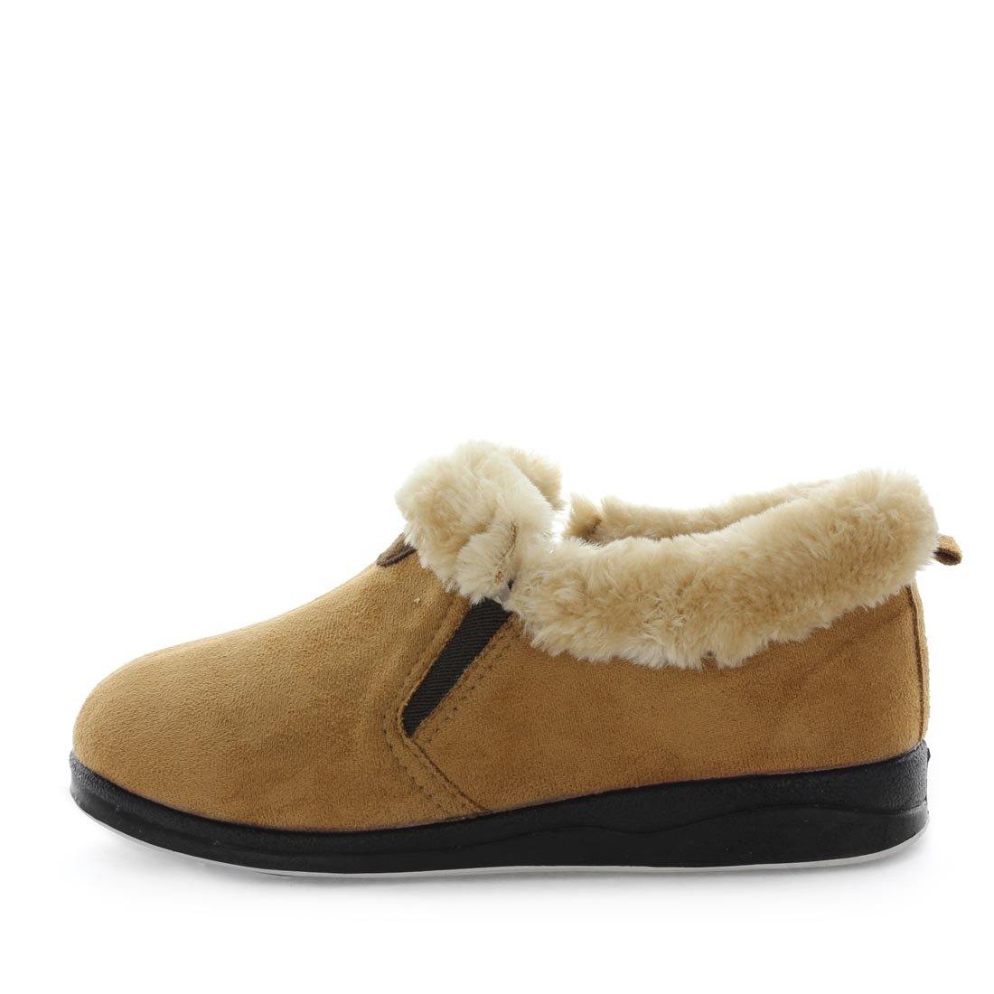 Panda Elivia Women's Bootie Slippers - Chestnut (9003573018847)
