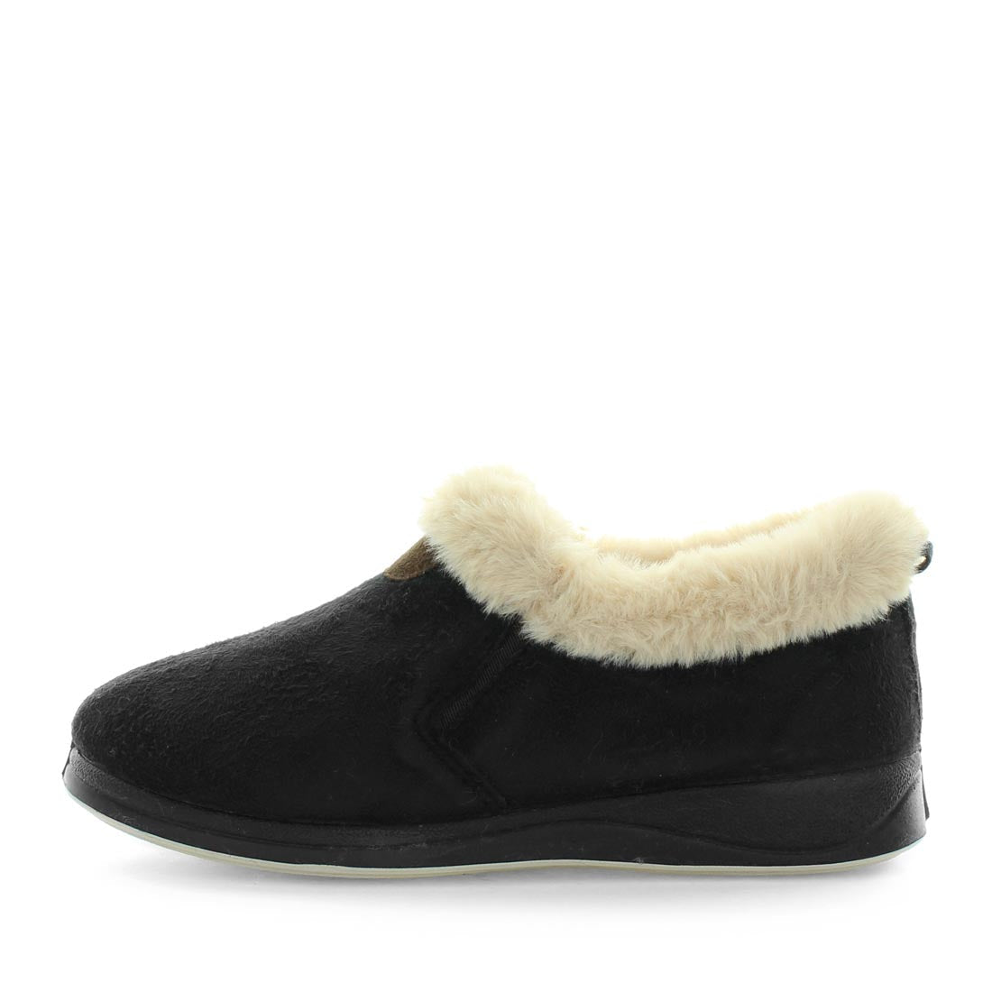Panda Elivia Women's Bootie Slippers - Black (9003571216607)