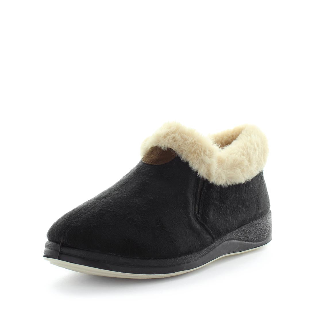elivia_blk02_1 Panda Elivia Women's Bootie Slippers - Black (9003571216607)