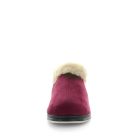 Panda Elivia Women's Bootie Slippers - Burgundy (9003573215455)