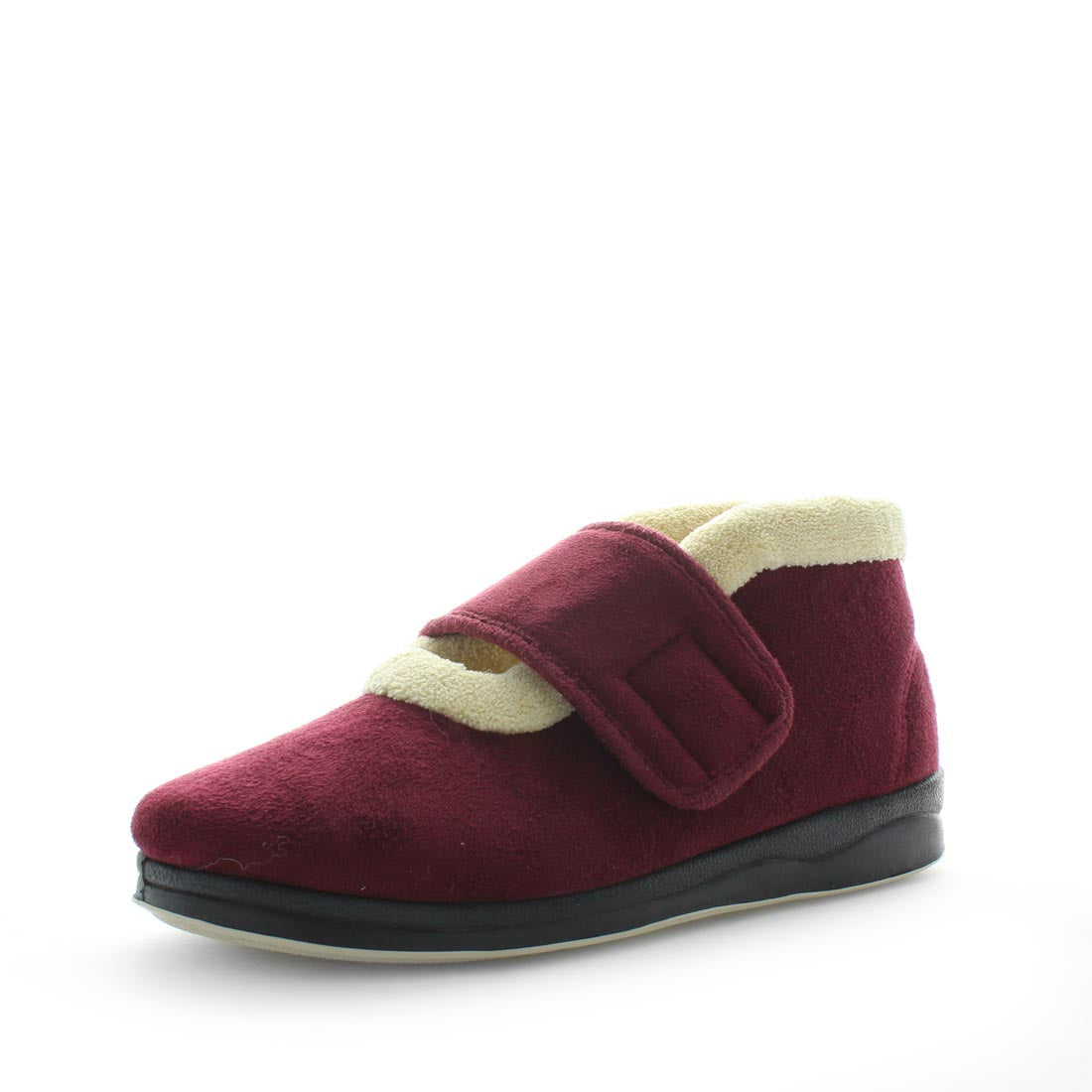 emee_burg02_1 Panda Emee Women's Slippers - Burgundy (9003572035807)