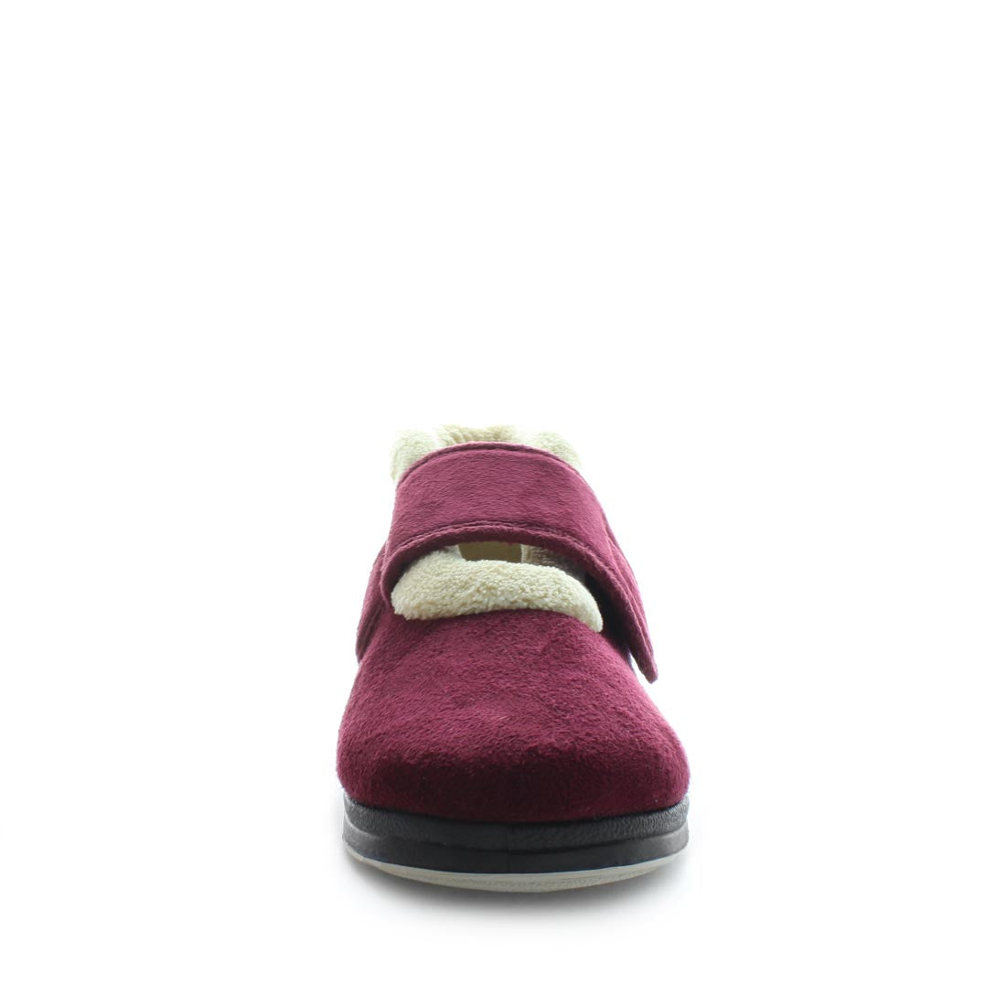 Panda Emee Women's Slippers - Burgundy (9003572035807)