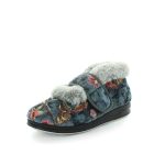 Panda Emee Women's Slippers - Grey Embroidery (9005719748831)
