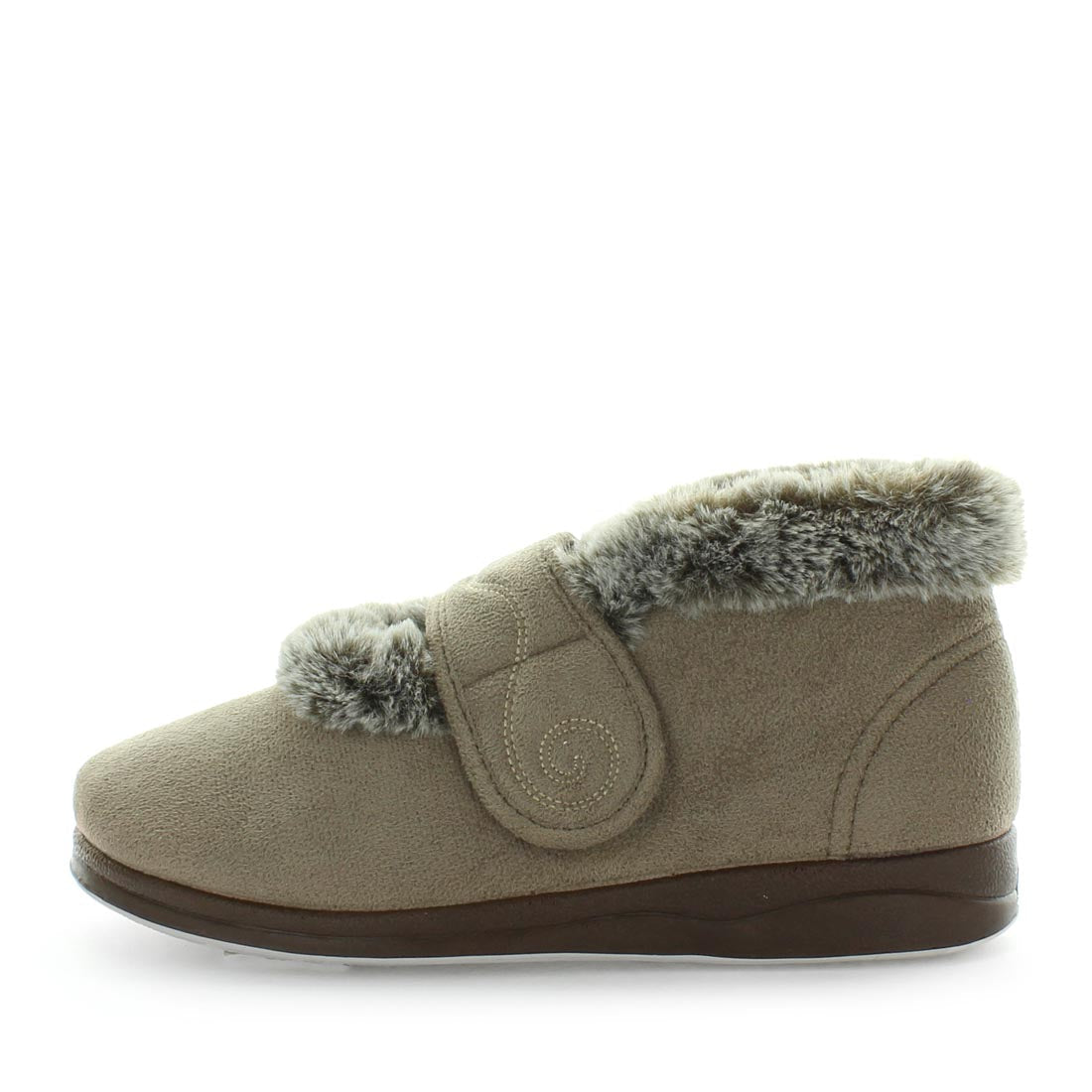 Panda Emee Women's Slippers - Taupe (9003590418655)