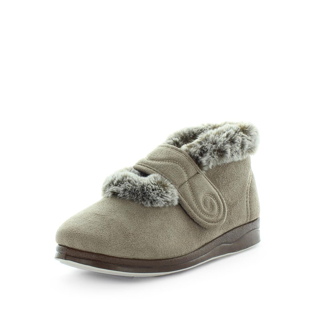 emee_taupe02 Panda Emee Women's Slippers - Taupe (9003590418655)