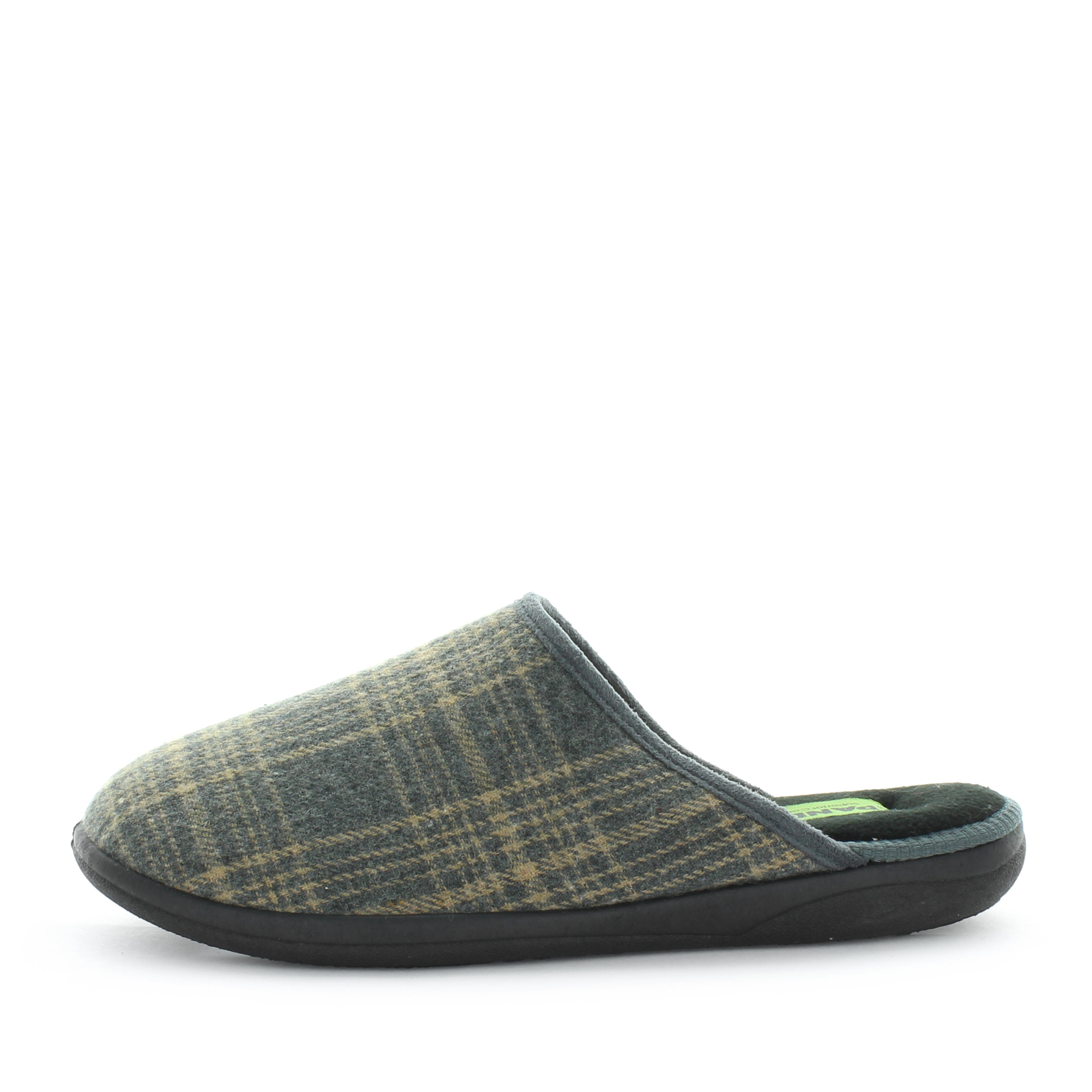 Panda Errol Men's Slippers - Grey Check (9005719650527)