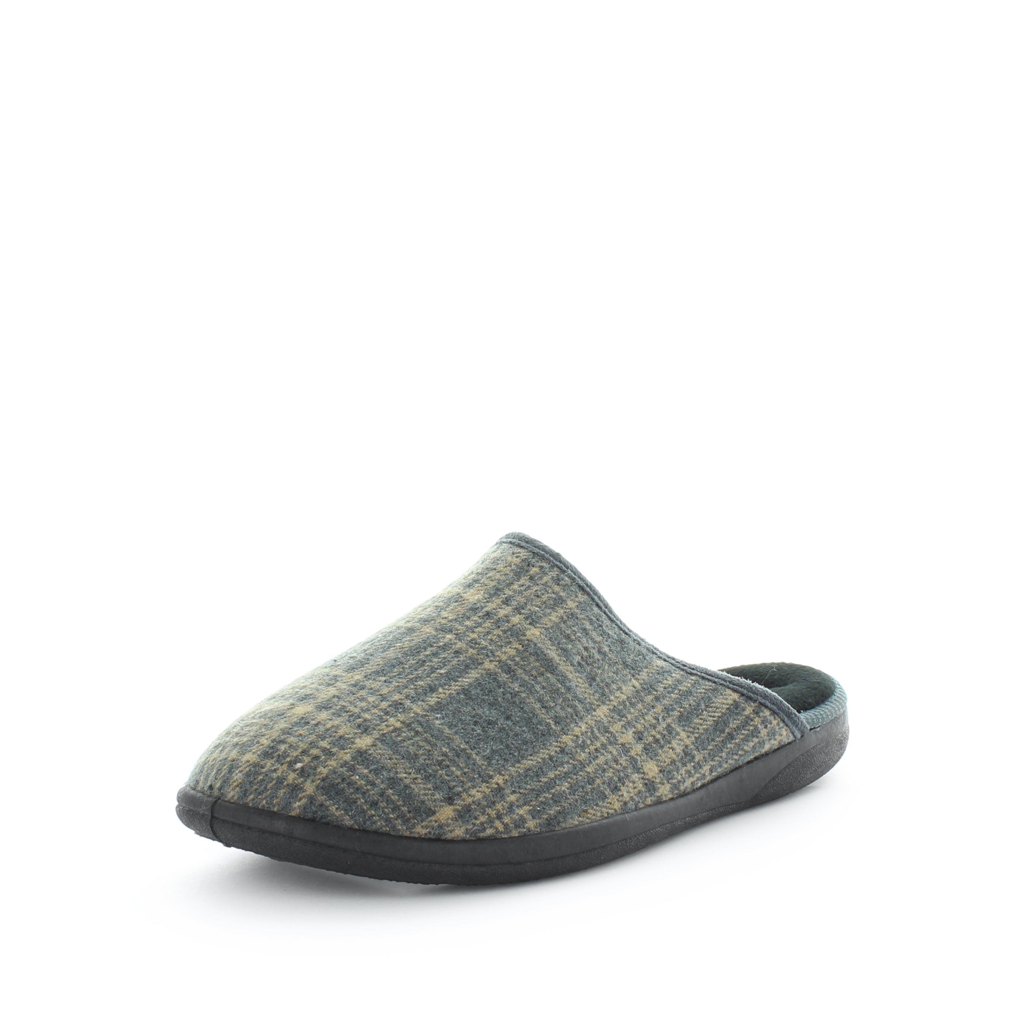 errol_greycheck02_3a5e01bb-c6e0-44c7-a9f9-a38ae15b7f8a Panda Errol Men's Slippers - Grey Check (9005719650527)