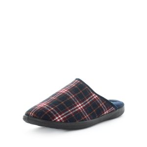 Panda Errol Men's Slippers - Multi Check (9005719683295)