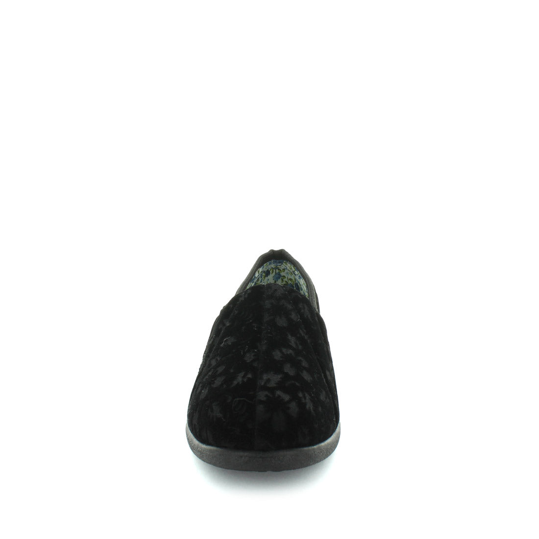 Panda Ethany Women's Slippers - Black Embossed (9005719945439)