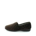 Panda Ethany Women's Slippers - Chocolate Embossed (9005719978207)