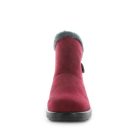 Panda Eugenia Women's Bootie Slippers - Burgundy (9003573117151)