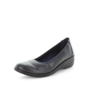 Aerocushion Marti Womens Flats - Navy (8990244307167)