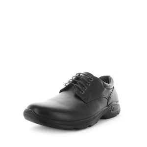 Wilde School Jag2 Boys School Shoes - Black (8842580066527)