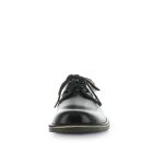 Wilde School Janna Girls School Shoes - Black Off Shine (8842579411167)