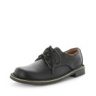 Wilde School Jezra-Jnr Girls School Shoes - Black Smooth (8842580000991)