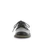 Wilde School Jezra-Jnr Girls School Shoes - Black Smooth (8842580000991)