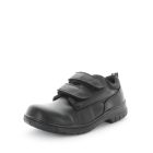Wilde School Jacen School Shoes - Black Smooth (8842581049567)